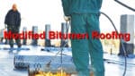 Modified bitumen roofing